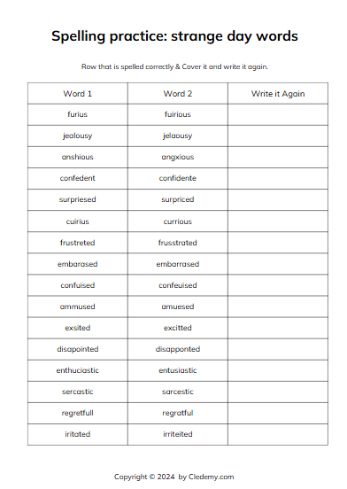 worksheet